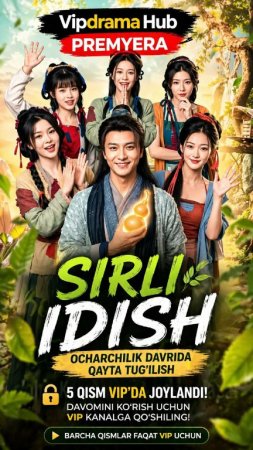 Sirli idish 1-2-3-4-5-6-7-10-20-30-50-60-70-80-90-95 Qism drama koreya seriali uzbek tilida Barcha qismlar 2026 HD skachat