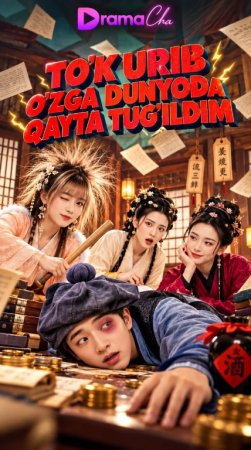 To'k urib o'zga dunyoda qayta tug'ildim 1-2-3-4-5-6-7-10-20-30-50-60-70-80-90-95 Qism drama koreya seriali uzbek tilida Barcha qismlar 2026 HD skachat